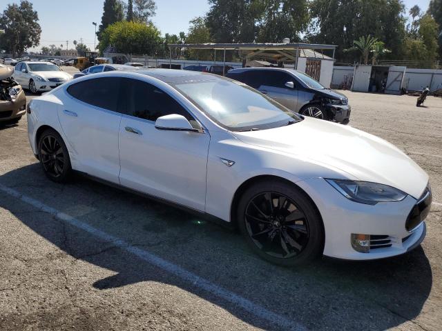 5YJSA1CP7DFP15658 - 2013 TESLA MODEL S Ақ фото 4