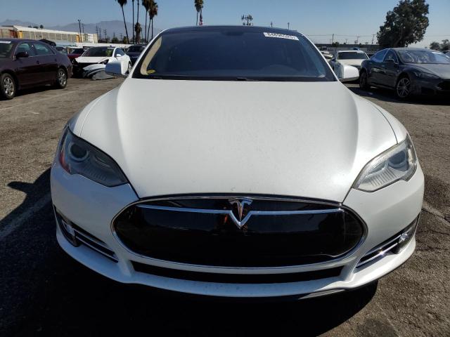 5YJSA1CP7DFP15658 - 2013 TESLA MODEL S Ақ фото 5