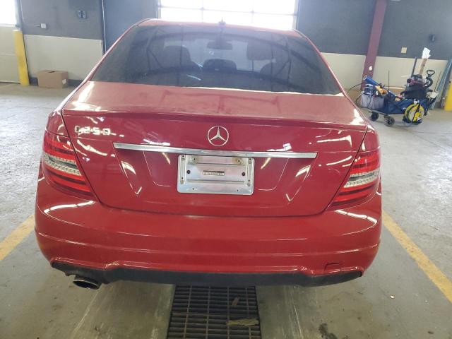 WDDGF4HB2EA954993 - 2014 MERCEDES-BENZ C 250 RED photo 6