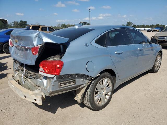 1G11Z5SLXFU109929 - 2015 CHEVROLET IMPALA LS BLUE photo 3