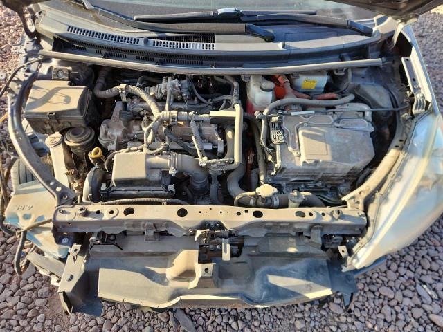 JTDKDTB32C1513397 - 2012 TOYOTA PRIUS C ვერცხლისფერი ფოტო 11