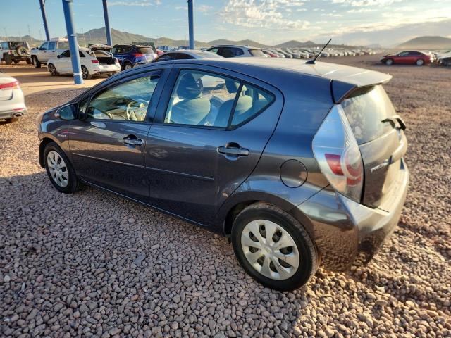 JTDKDTB32C1513397 - 2012 TOYOTA PRIUS C ვერცხლისფერი ფოტო 2