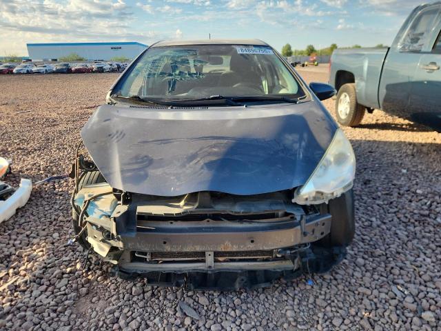 JTDKDTB32C1513397 - 2012 TOYOTA PRIUS C ვერცხლისფერი ფოტო 5