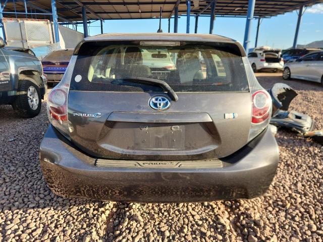 JTDKDTB32C1513397 - 2012 TOYOTA PRIUS C ვერცხლისფერი ფოტო 6