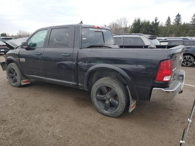 1C6RR7LM4JS346442 - 2018 RAM 1500 SLT BLACK photo 2