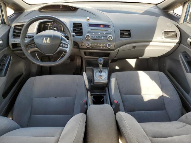 1HGFA16596L055037 - 2006 HONDA CIVIC LX BLUE photo 8