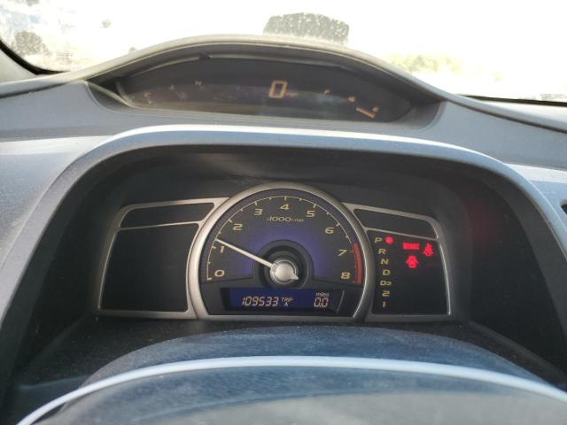 1HGFA16596L055037 - 2006 HONDA CIVIC LX BLUE photo 9