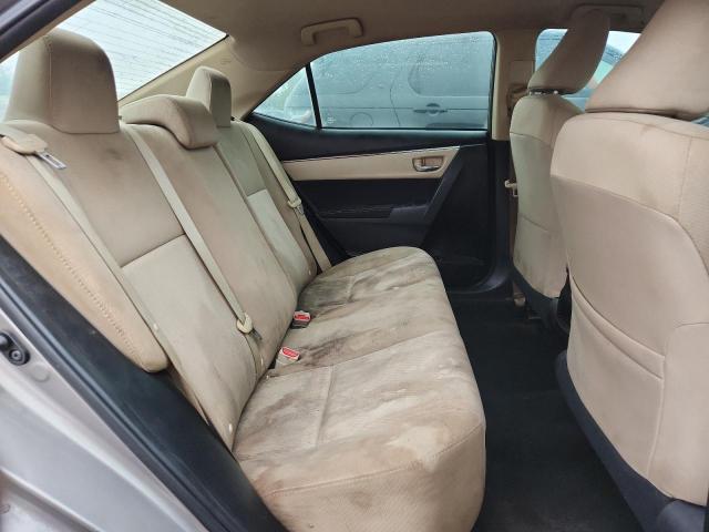 2T1BURHE6EC186416 - 2014 TOYOTA COROLLA L TAN photo 10