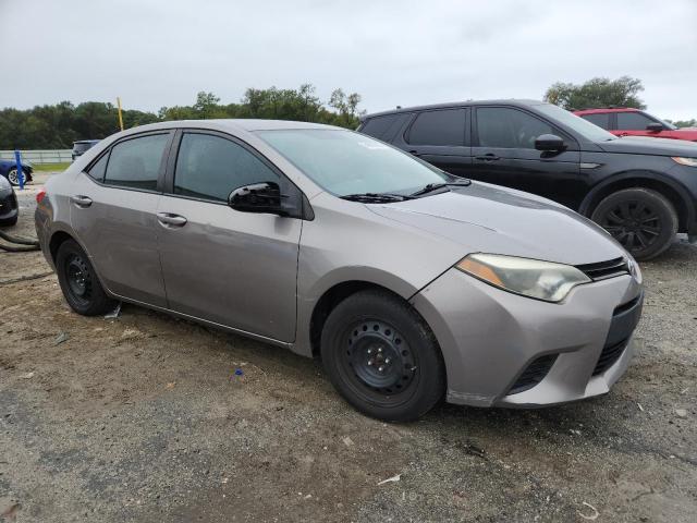 2T1BURHE6EC186416 - 2014 TOYOTA COROLLA L TAN photo 4