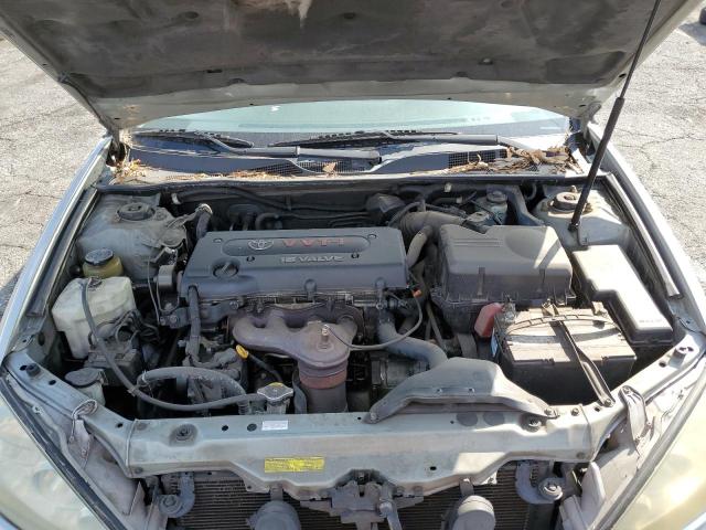 4T1BE32K05U404244 - 2005 TOYOTA CAMRY LE ნაცრისფერი ფოტო 11