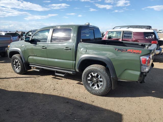 3TMCZ5AN7NM519528 - 2022 TOYOTA TACOMA DOUBLE CAB Zielony zdjęcie 2