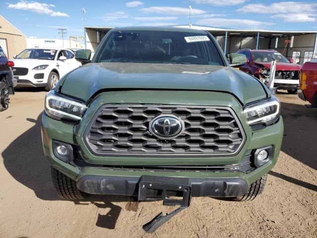 3TMCZ5AN7NM519528 - 2022 TOYOTA TACOMA DOUBLE CAB Zielony zdjęcie 5