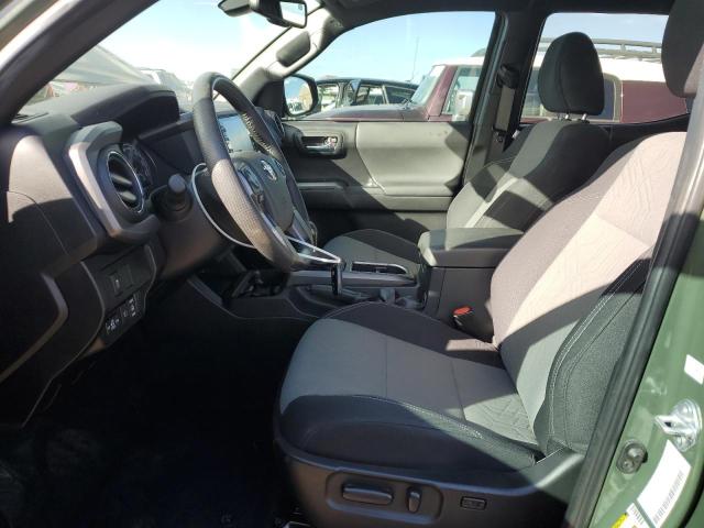 3TMCZ5AN7NM519528 - 2022 TOYOTA TACOMA DOUBLE CAB Zielony zdjęcie 7