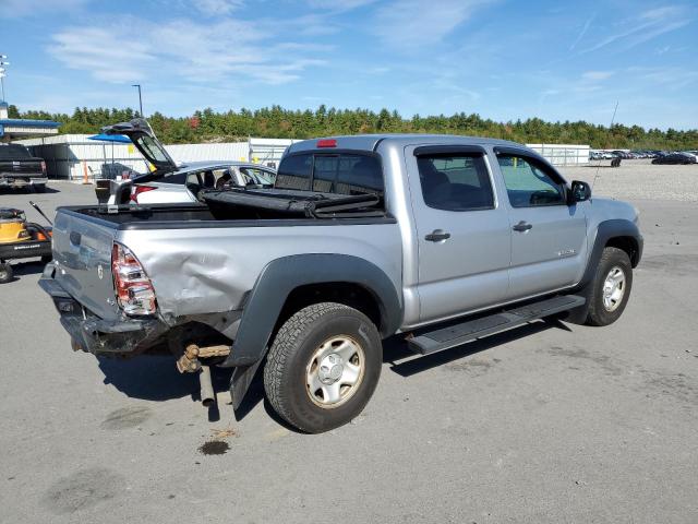 5TFLU4EN7EX094194 - 2014 TOYOTA TACOMA DOUBLE CAB SILVER photo 3