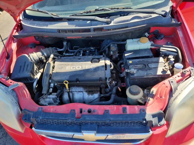 KL1TG5DE3BB120739 - 2011 CHEVROLET AVEO LT RED photo 11