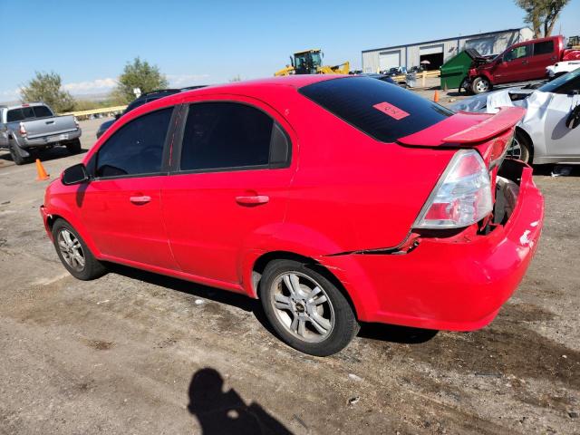 KL1TG5DE3BB120739 - 2011 CHEVROLET AVEO LT RED photo 2