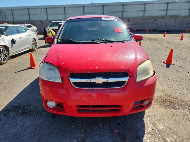 KL1TG5DE3BB120739 - 2011 CHEVROLET AVEO LT RED photo 5
