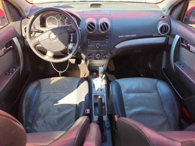 KL1TG5DE3BB120739 - 2011 CHEVROLET AVEO LT RED photo 8