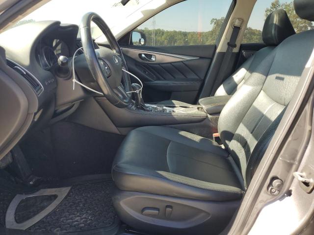 JN1BV7AP4FM334535 - 2015 INFINITI Q50 BASE GRAY photo 7