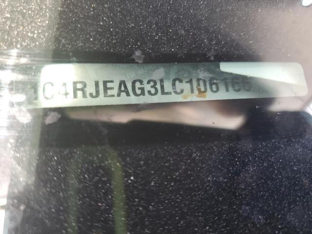 1C4RJEAG3LC106166 - 2020 JEEP GRAND CHER LAREDO BLACK photo 13