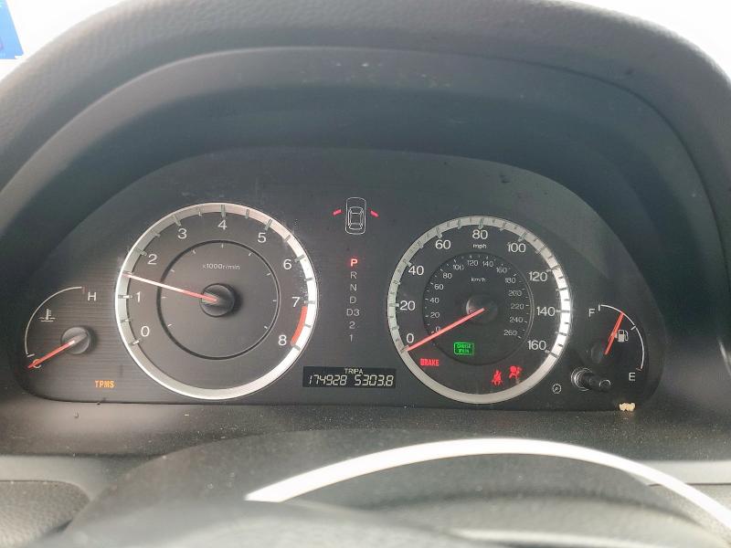 JHMCP26828C022804 - 2008 HONDA ACCORD EXL SILVER photo 9