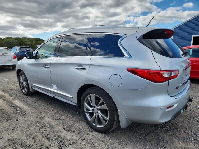 5N1AL0MM0FC510697 - 2015 INFINITI QX60 SILVER photo 2