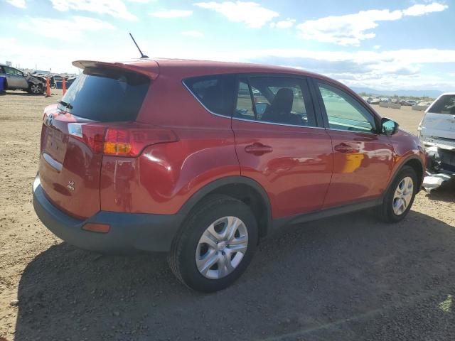2T3BFREV2DW043837 - 2013 TOYOTA RAV4 LE RED photo 3
