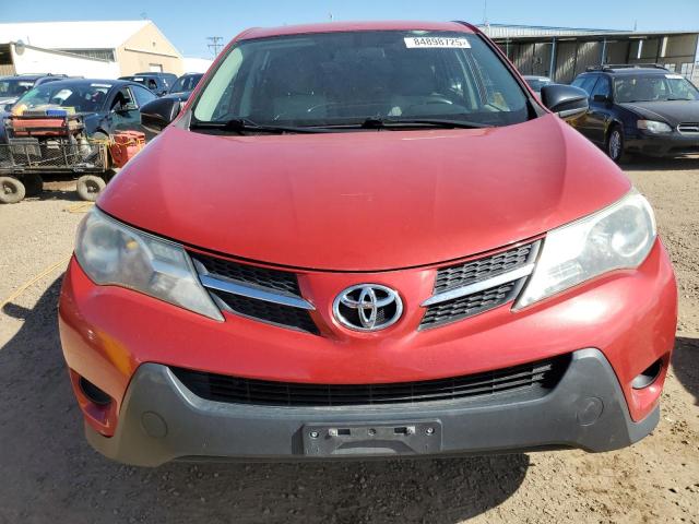 2T3BFREV2DW043837 - 2013 TOYOTA RAV4 LE RED photo 5