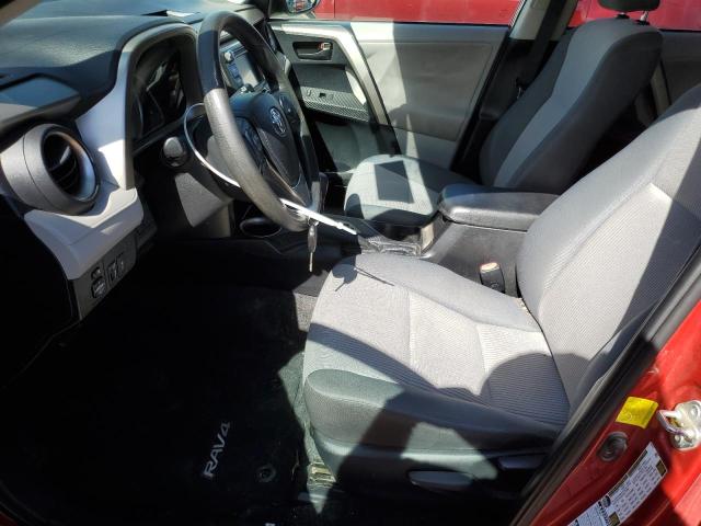 2T3BFREV2DW043837 - 2013 TOYOTA RAV4 LE RED photo 7