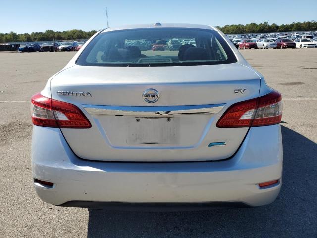1N4AB7AP3DN908489 - 2013 NISSAN SENTRA S SILVER photo 6