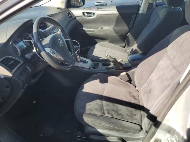 1N4AB7AP3DN908489 - 2013 NISSAN SENTRA S SILVER photo 7