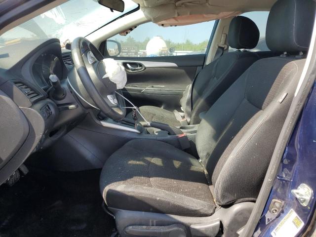 3N1AB7APXKY359001 - 2019 NISSAN SENTRA S BLUE photo 7