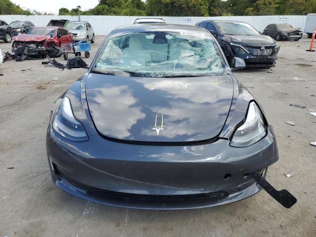 5YJ3E1EA5PF685940 - 2023 TESLA MODEL 3 GRAY photo 5