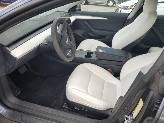 5YJ3E1EA5PF685940 - 2023 TESLA MODEL 3 GRAY photo 7