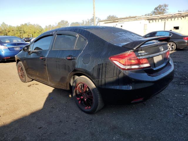 19XFB2F5XFE230115 - 2015 HONDA CIVIC LX შავი ფოტო 2