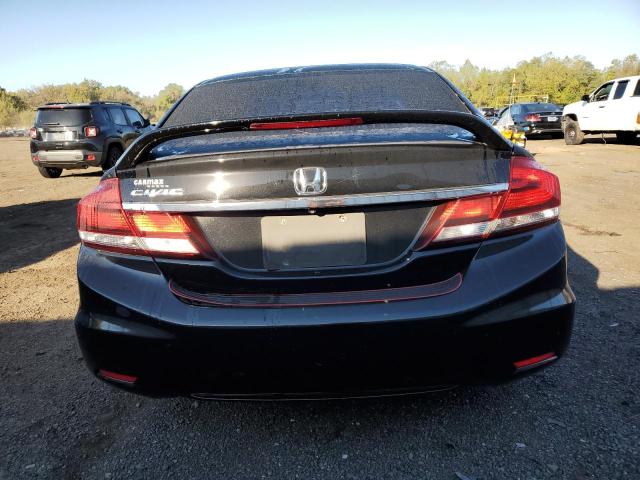 19XFB2F5XFE230115 - 2015 HONDA CIVIC LX შავი ფოტო 6