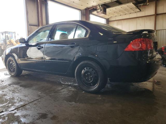 KNAGE123285241468 - 2008 KIA OPTIMA LX BLACK photo 2