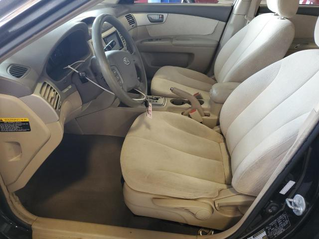 KNAGE123285241468 - 2008 KIA OPTIMA LX BLACK photo 7