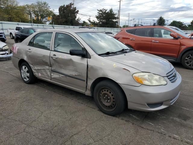 2T1BR32E13C110333 - 2003 TOYOTA COROLLA CE SILVER photo 4