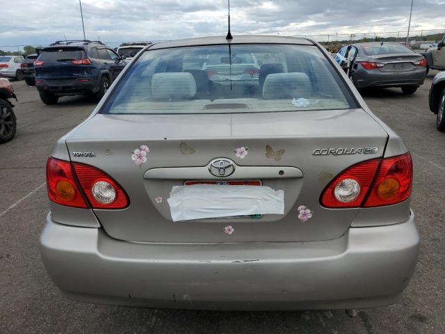 2T1BR32E13C110333 - 2003 TOYOTA COROLLA CE SILVER photo 6