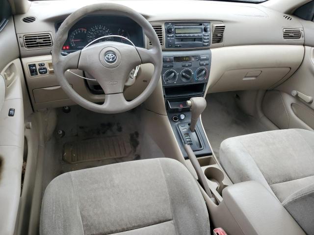 2T1BR32E13C110333 - 2003 TOYOTA COROLLA CE SILVER photo 8