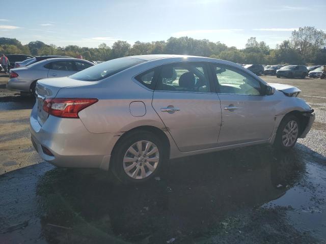 3N1AB7AP4KY250873 - 2019 NISSAN SENTRA S 银色 照片 3