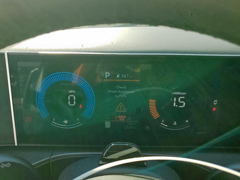 5NMP24GL1SH104399 - 2025 HYUNDAI SANTA FE SEL Արծաթագույն լուսանկար 9