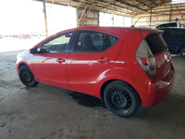 JTDKDTB34E1567089 - 2014 TOYOTA PRIUS C Rot Foto 2