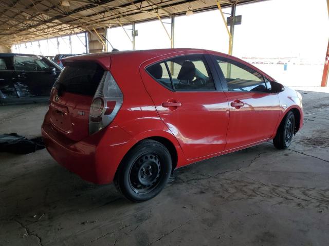 JTDKDTB34E1567089 - 2014 TOYOTA PRIUS C Rot Foto 3
