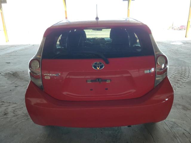 JTDKDTB34E1567089 - 2014 TOYOTA PRIUS C Rot Foto 6