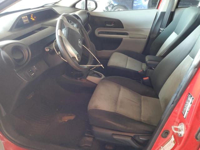 JTDKDTB34E1567089 - 2014 TOYOTA PRIUS C Rot Foto 7