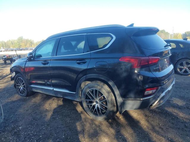 5NMS3CAD1KH121982 - 2019 HYUNDAI SANTA FE SEL أسود صورة 2