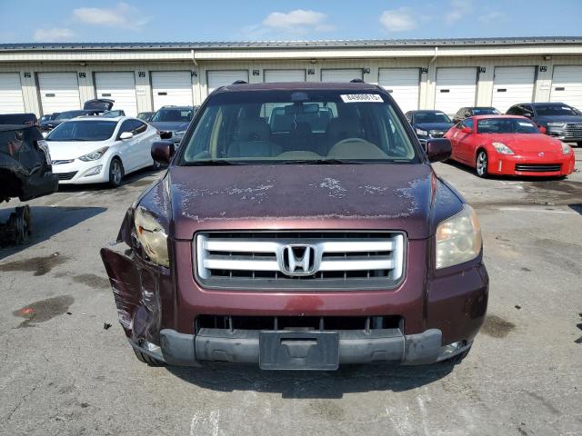 5FNYF28668B015265 - 2008 HONDA PILOT EXL 紫色 照片 5