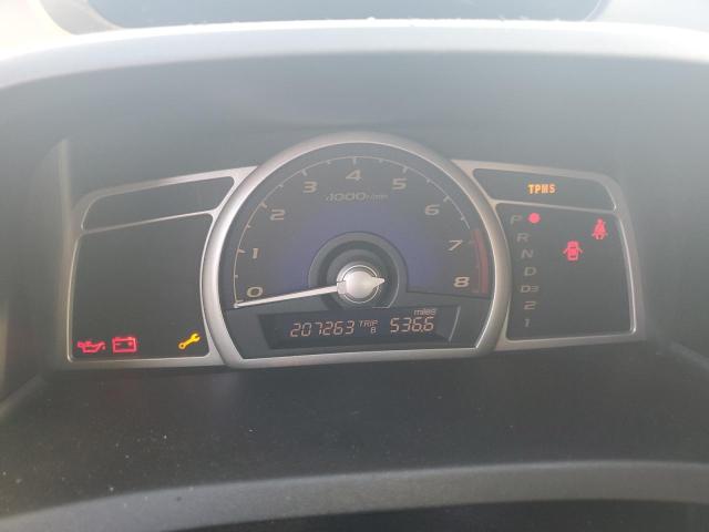 1HGFA16559L013890 - 2009 HONDA CIVIC LX ნაცრისფერი ფოტო 9